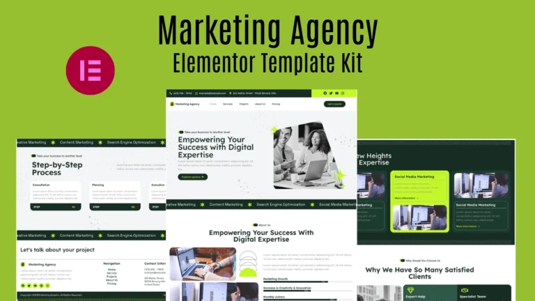 Marketing Agency Template Kit